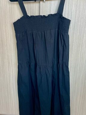 ASOS Black Tiered Smocked Dress - New
